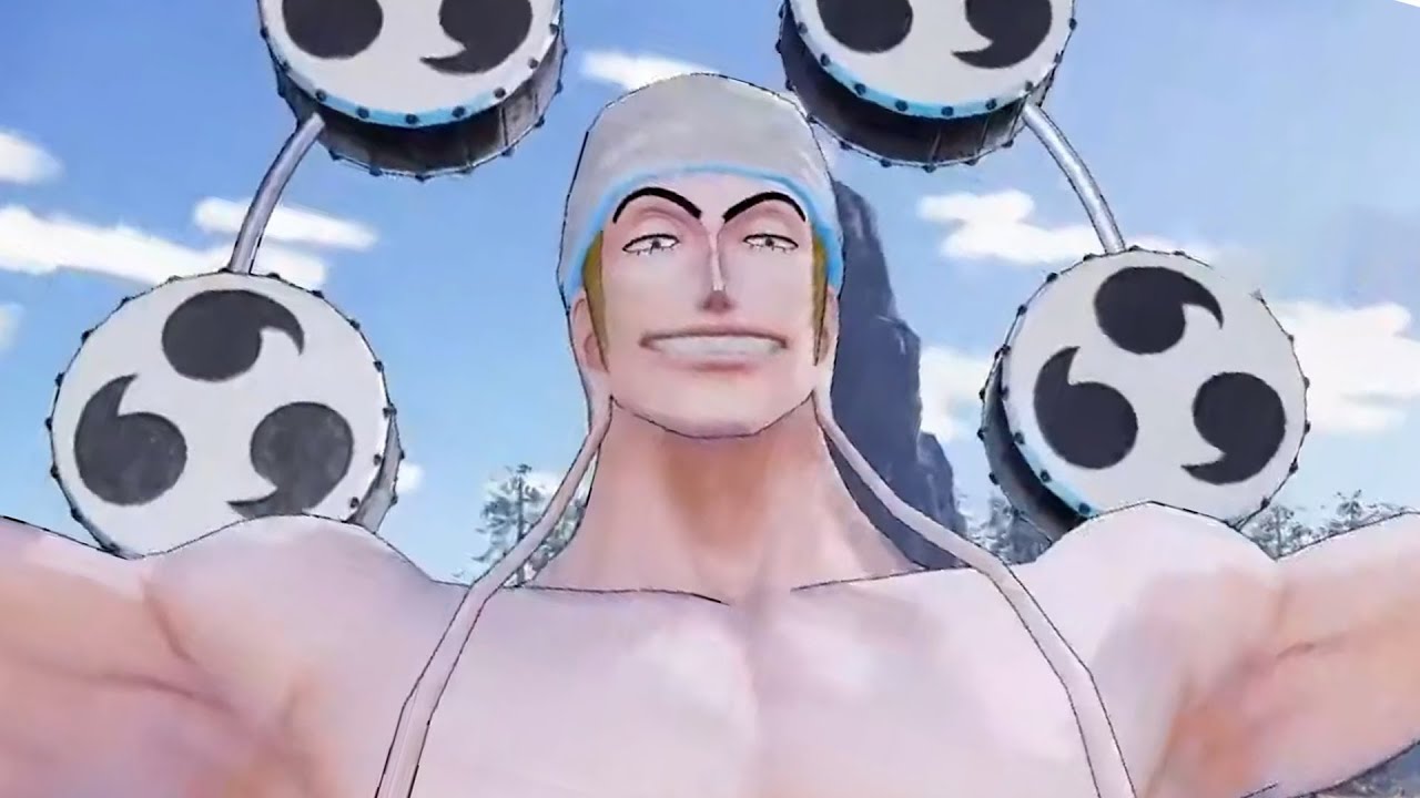 One Piece Pirate Warriors 4 - Eneru Moveset Showcase (DLC 8)