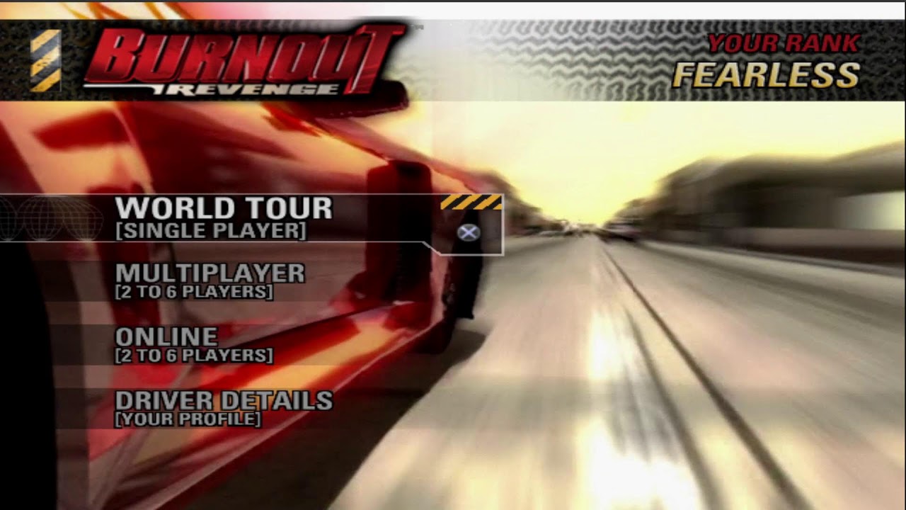 BURNOUT REVENGE LIVE