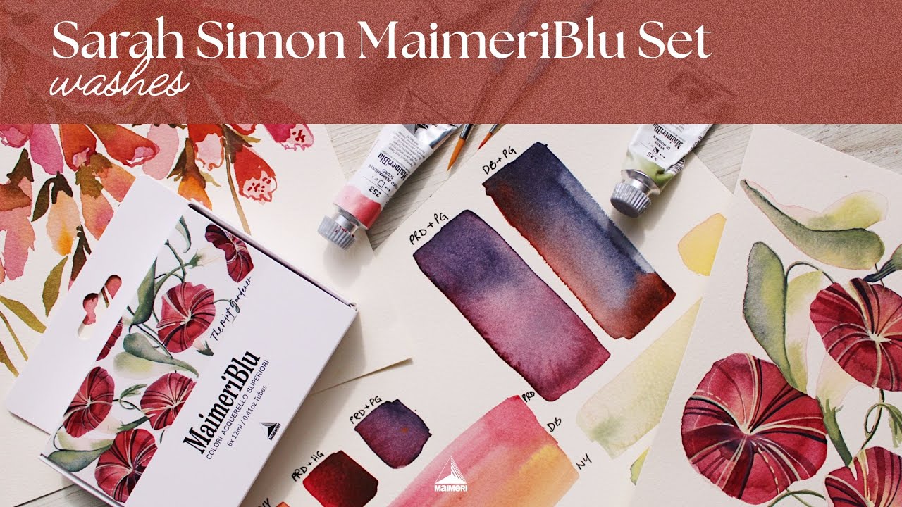 Exploring Watercolor Washes with Sarah Simon