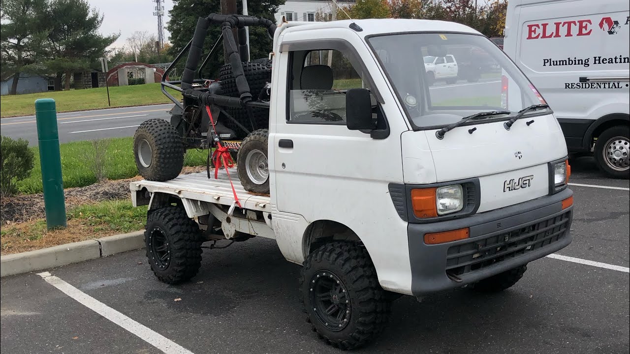 Using my hijet as a work truck