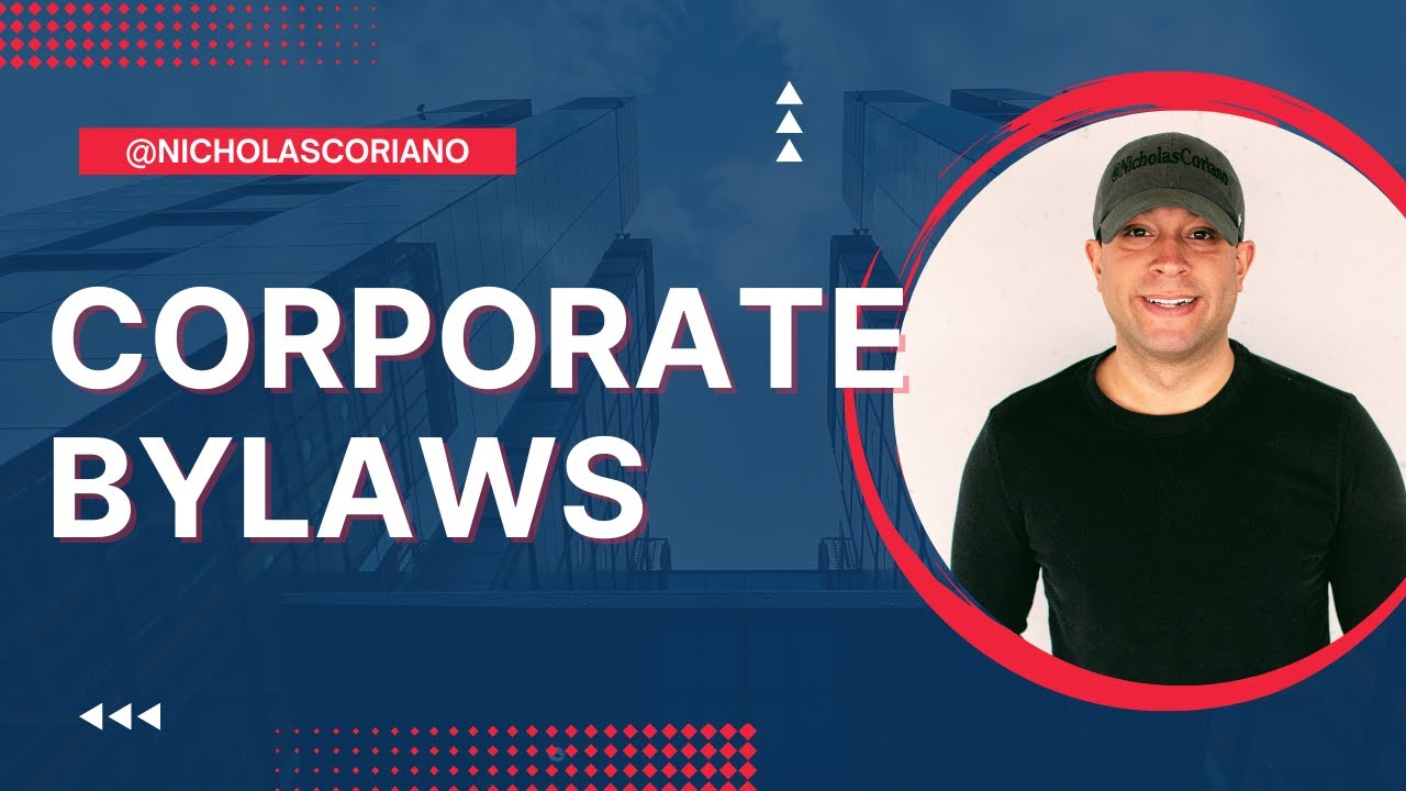 Sections of Corporate Bylaws