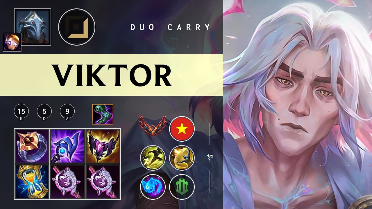 Viktor Carry vs Lucian - VN Grandmaster Patch 26.04