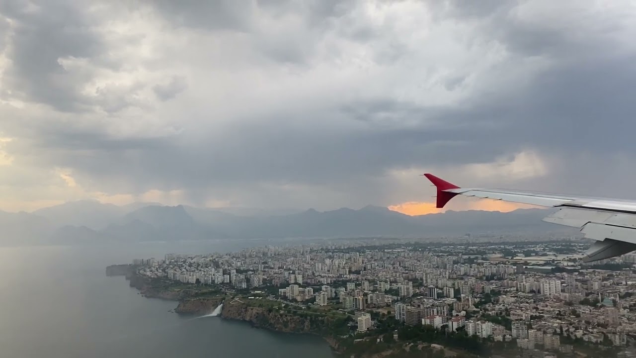 Посадка в Анталии 27.05.2022г
