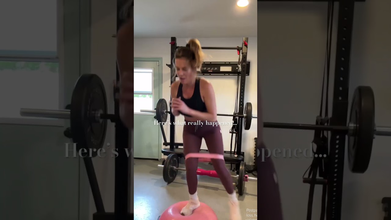 How I lost postpartum baby weight