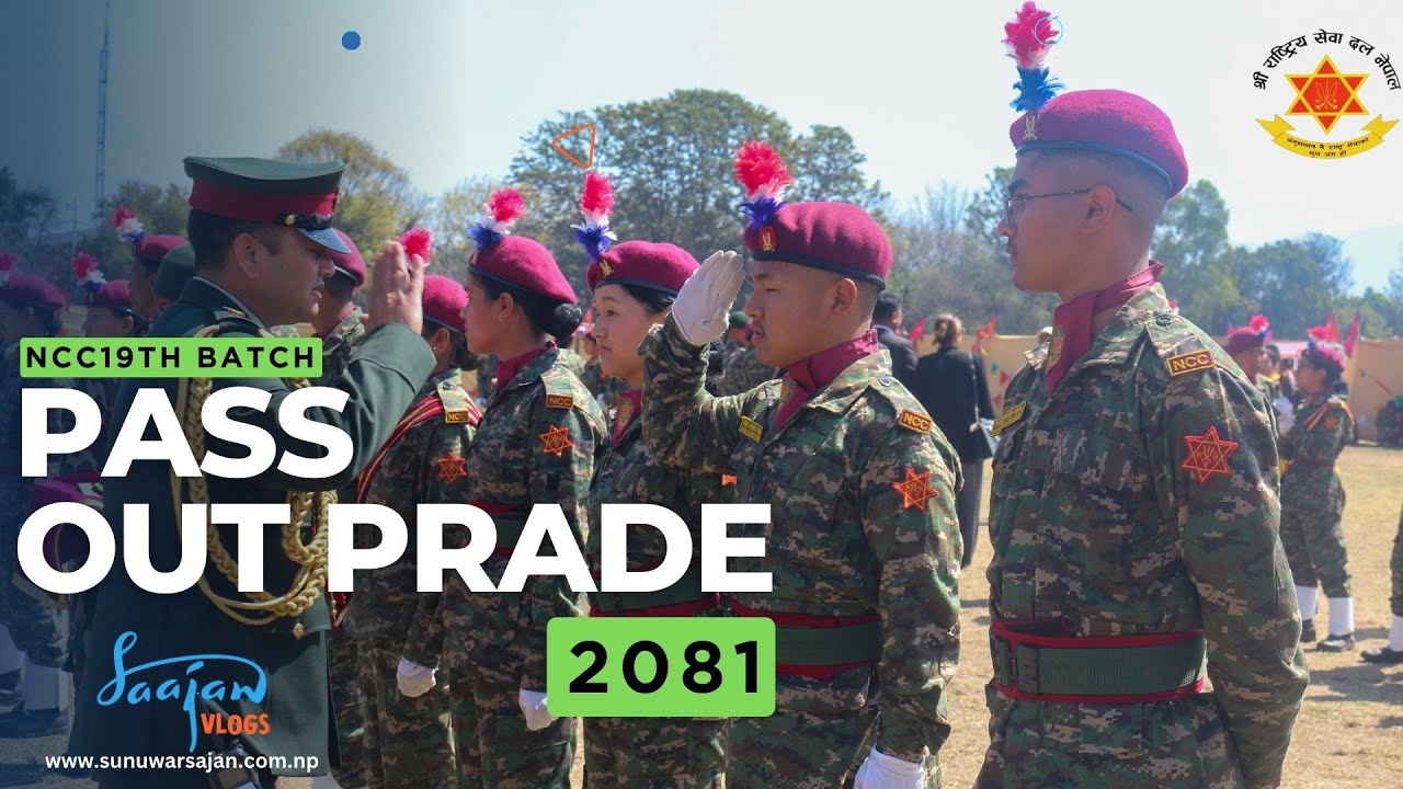 National Cadet Corps Graduation | Falgun 18 | Senior Division C.S.19 | Tundikhel Highlights 🔥