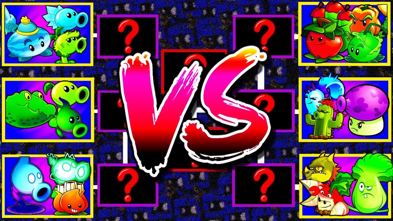 Tournament Teams Plants Max Levels Pvz 2