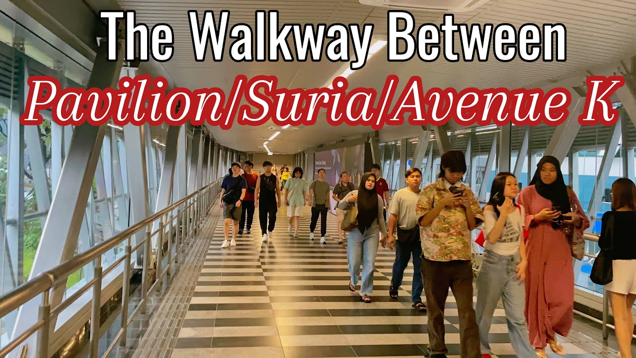 The Walkway Pavilion To Suria Klcc To Avenue  K Shopping Malls | Full Walking Tou 2025🔥❤️😱