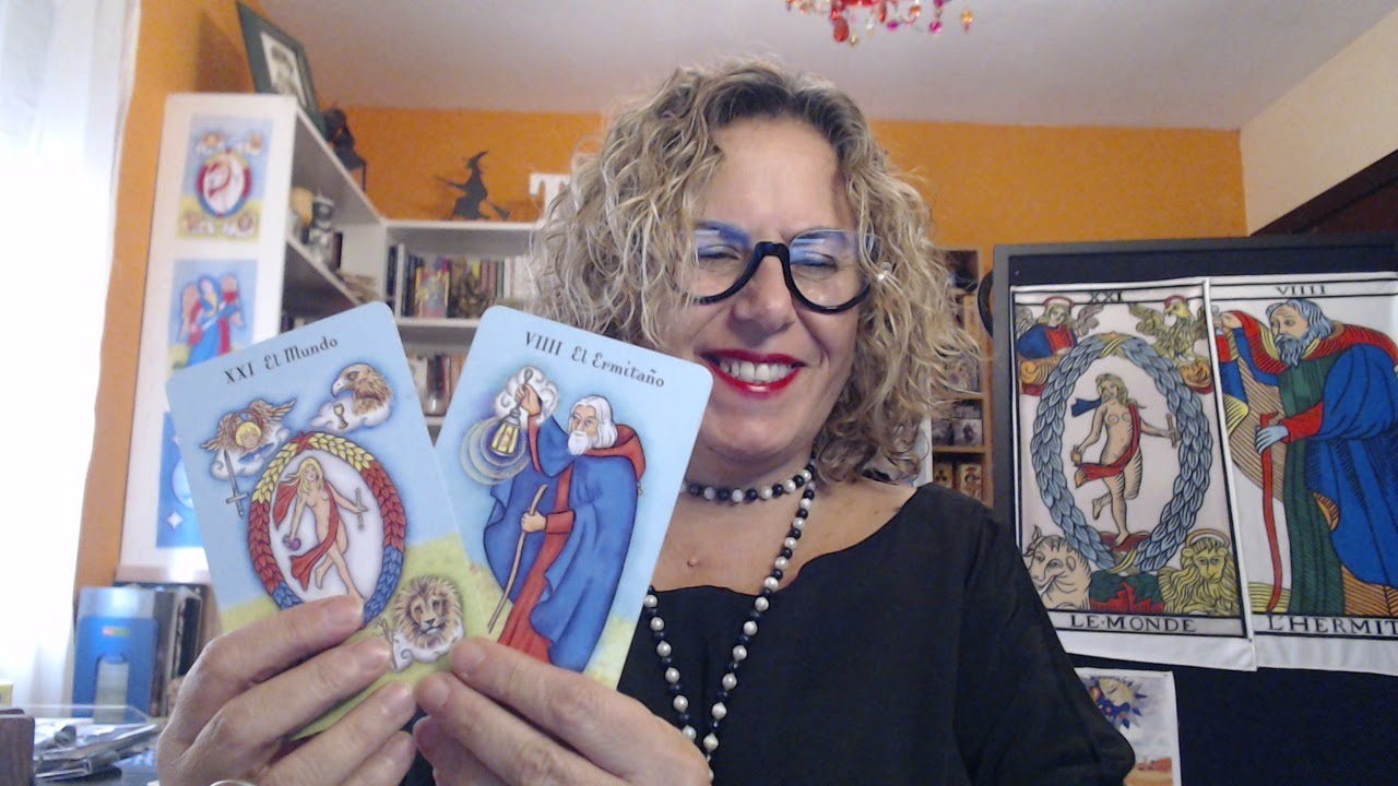 Tarot: El Mundo y el Ermitaño