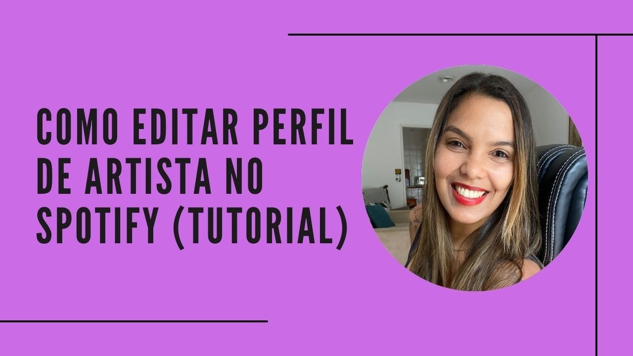 Como editar perfil (ou página) de artista no Spotify