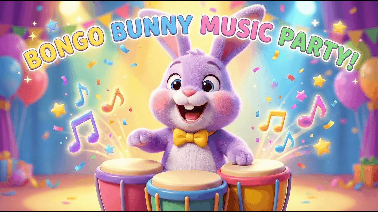 Bongo Bunny's BIG Music Party! 🎵