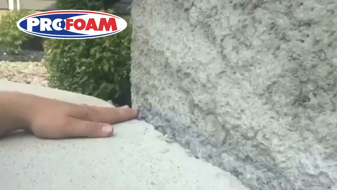Concrete Leveling and Lifting with Polyurethane Foam by Profoam