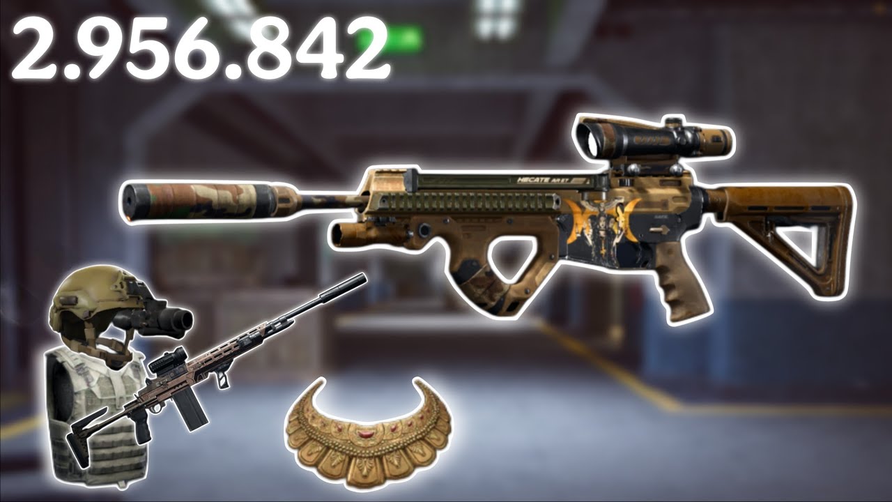 Over 2 Million Loot in Armory Gold Loot With the AR-57 | Arena Breakout