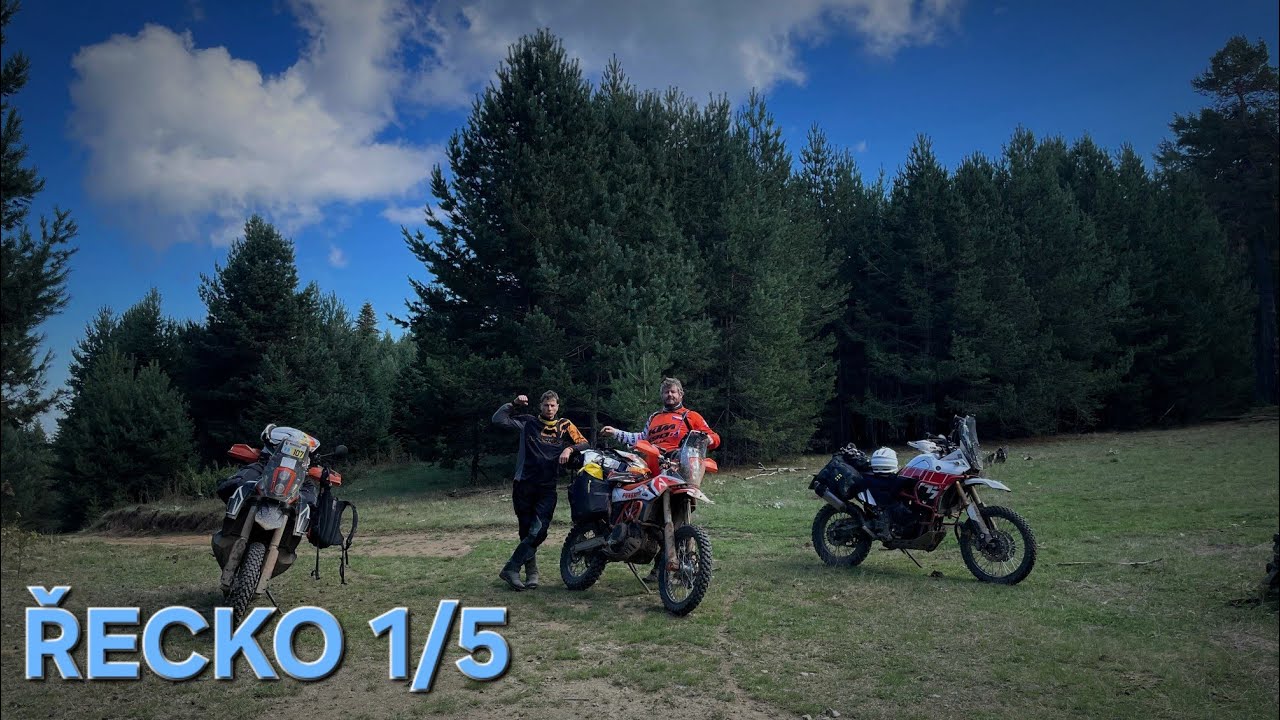 Offroad Řeckem 1/5, po stopách bohů ze severu na jih (sekce TET 07)