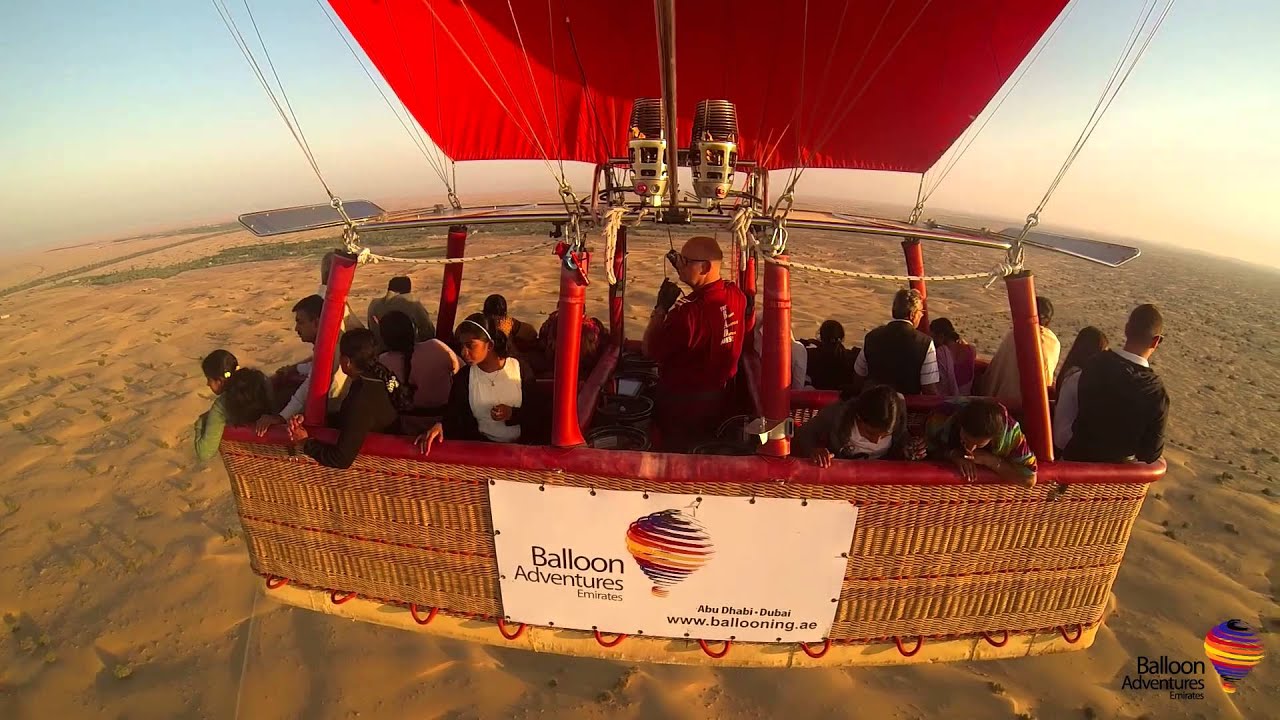 Balloonflight in the UAE Capt. Mike Schaefer (Shaggy) and his ShaggyWagon