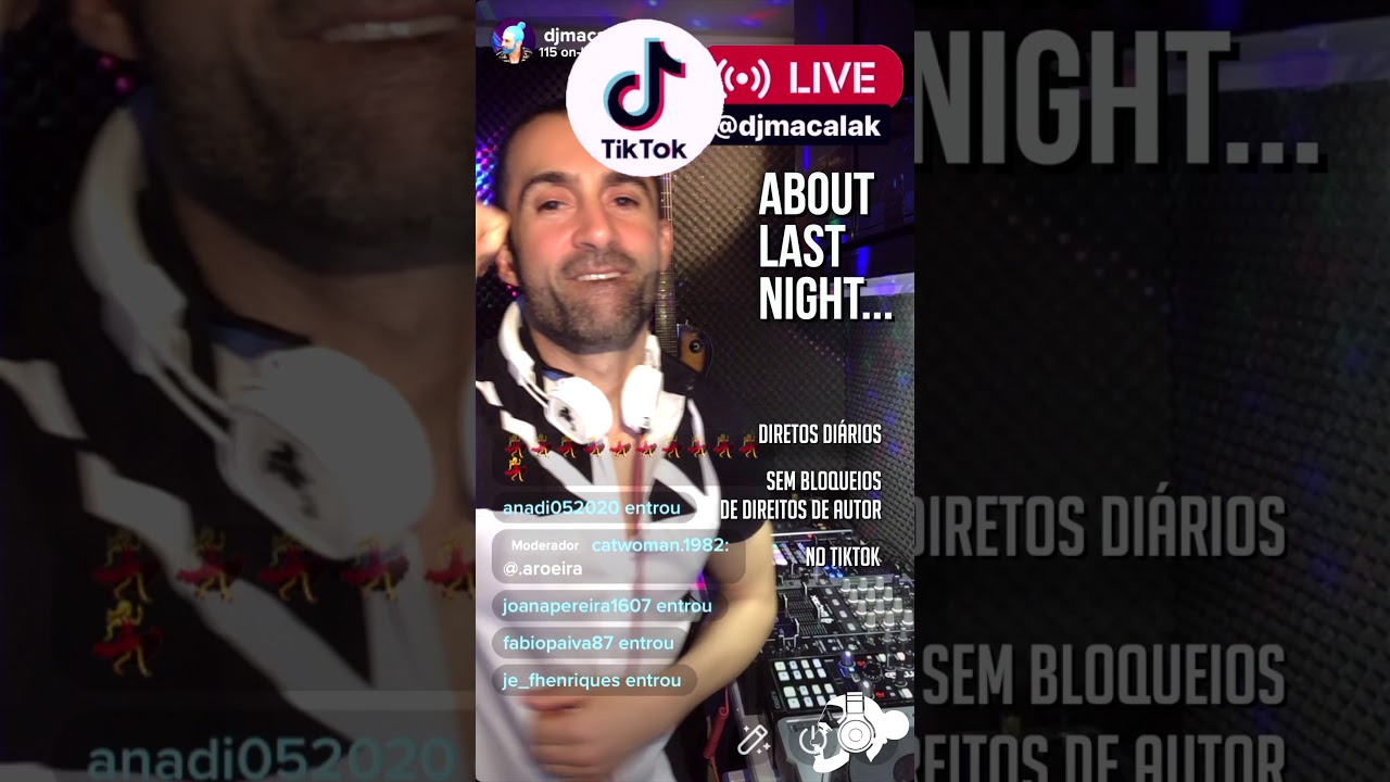 DAILY LIVE DJ SETS on TIkTok: @djmacalak - DJ MACALAK