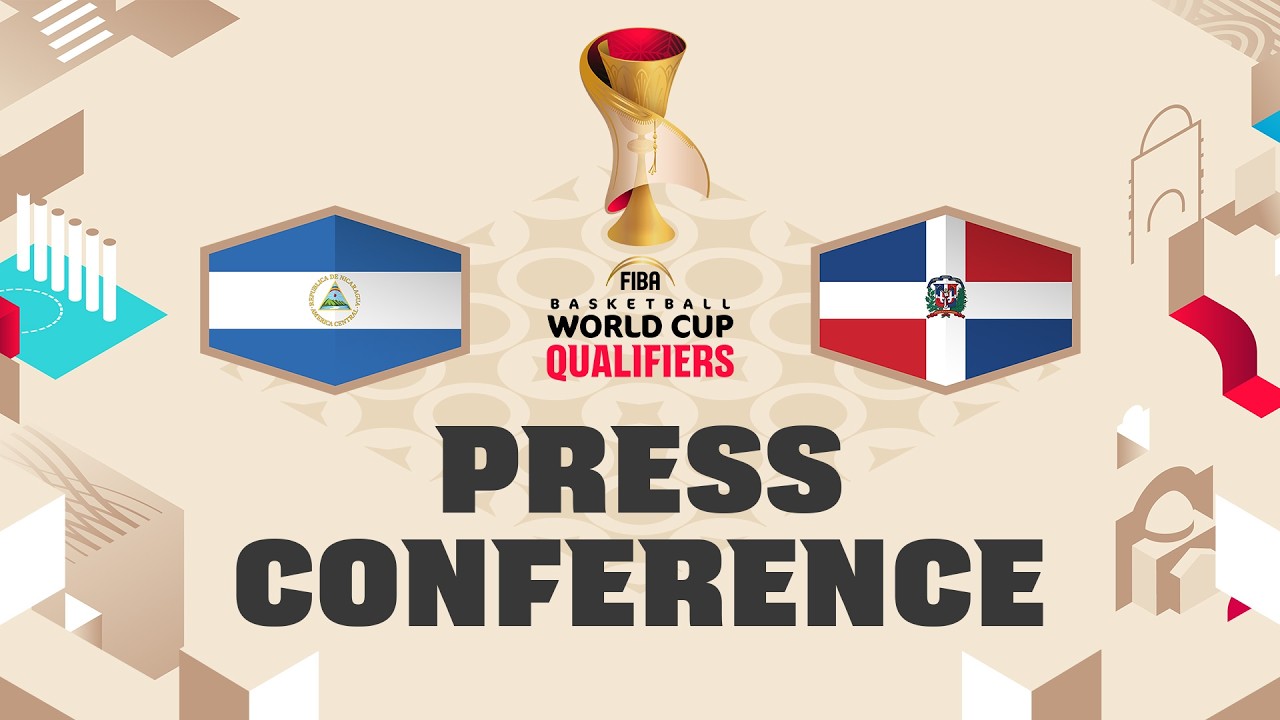 Nicaragua v Dominican Republic - Press Conference | FIBA Basketball World Cup 2027 Americas Qualif.