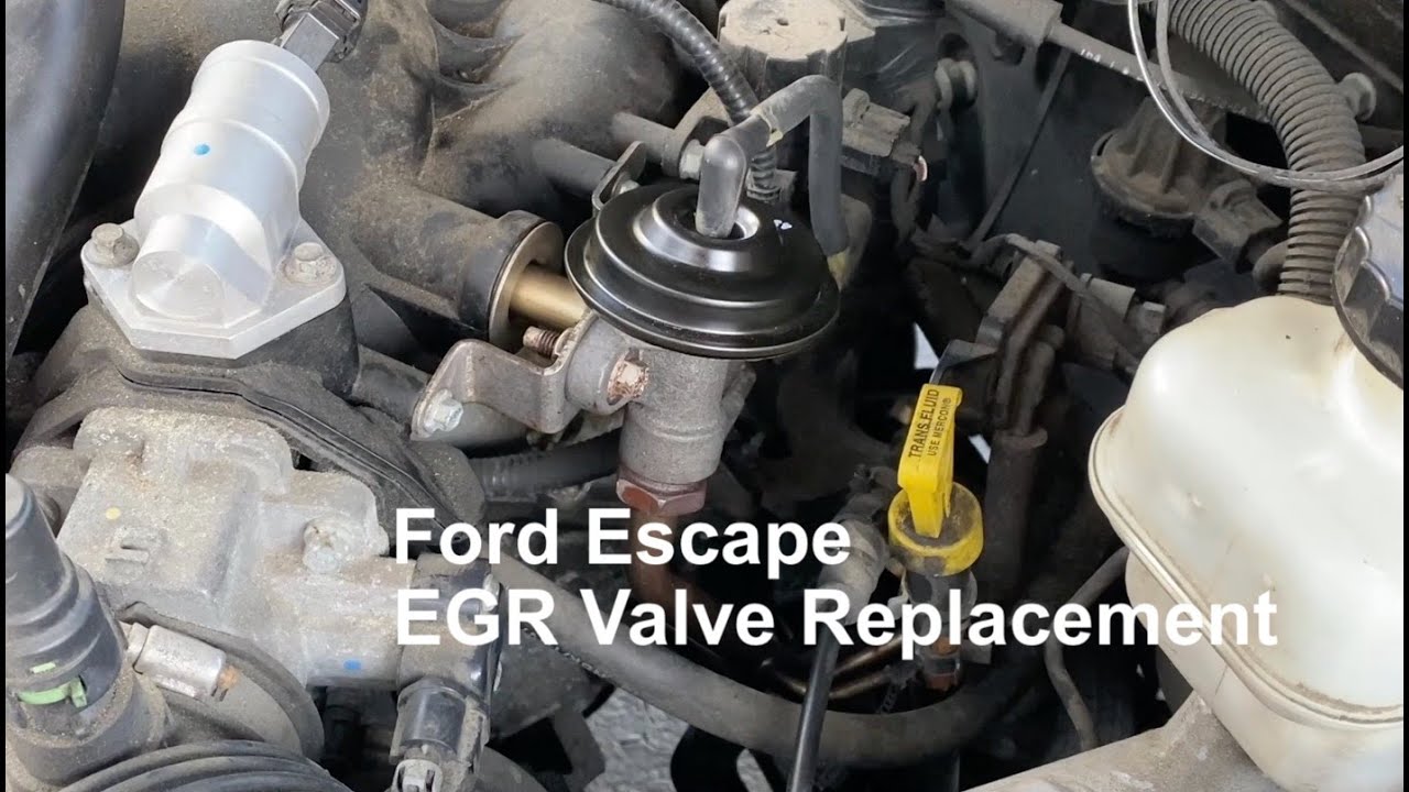 Замена клапана EGR Ford Escape 2001–2007 гг.