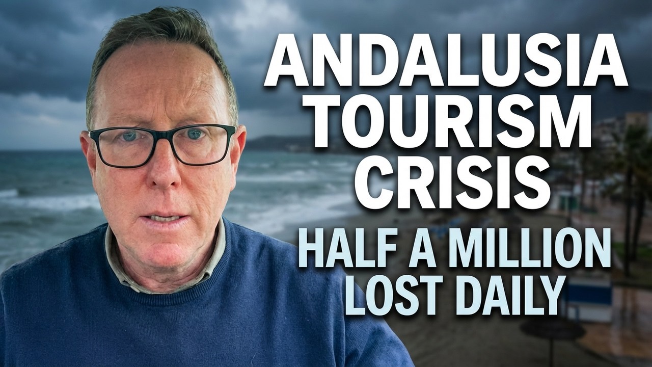 Andalusia Tourism Crisis: Half a Million Euros Lost Every Single Day