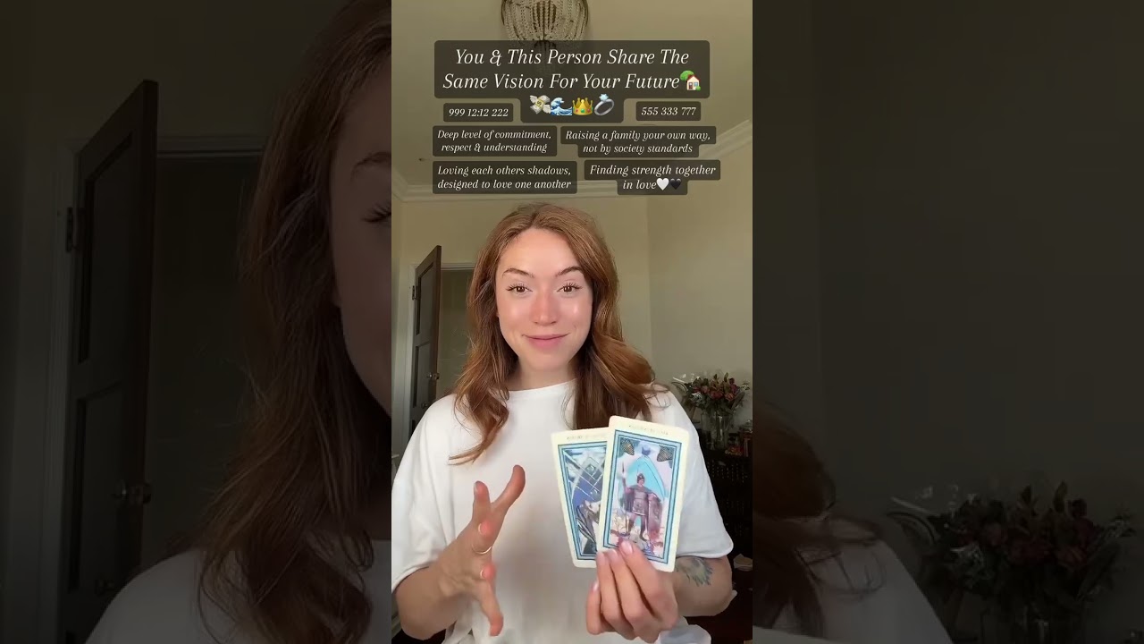 Вы и этот человек разделяете одно и то же видение вашего будущего 🌹✨.. Послание ангела, переданно...