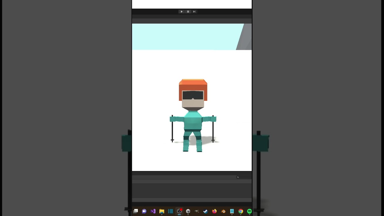 I Made a Skiing Game in One Week | Devlog #1