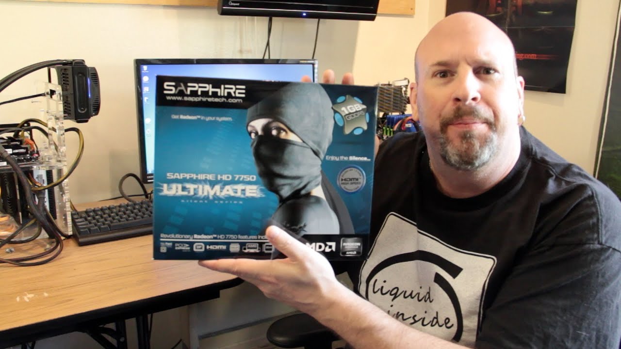 Sapphire Ultimate HD 7750 1GB GDDR5 Graphics Card Silent Edition Unboxing