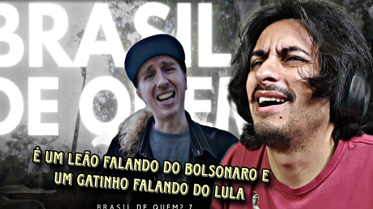 (PISTOLEI?) UM RAPPER DE DIREITA REAGINDO A Mc Sid - Brasil de Quem? 7 - REACTION