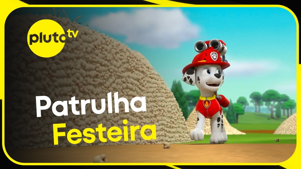Os Filhotes salvam as festas  |  Patrulha Canina | Pluto TV