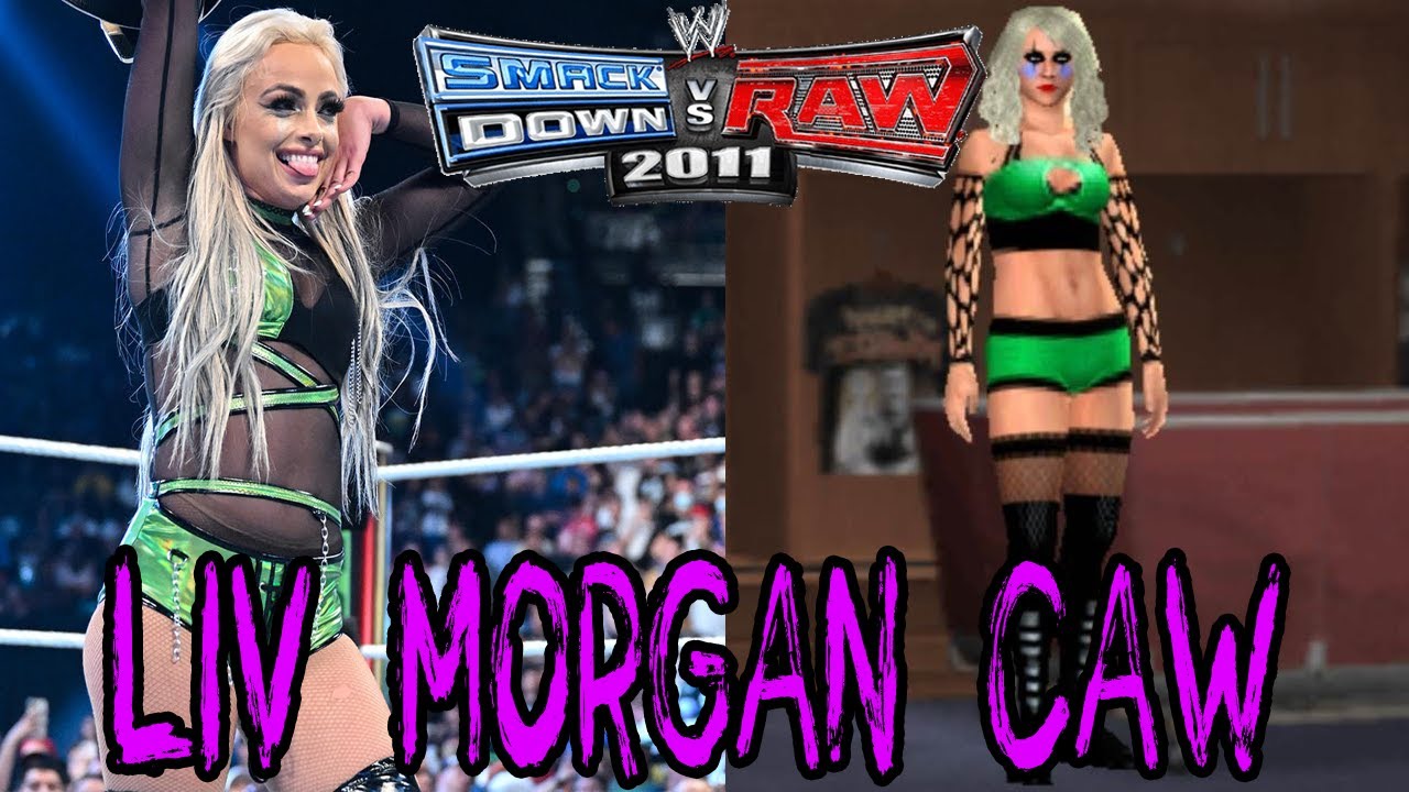 WWE SvR 2011 Liv Morgan CAW PSP