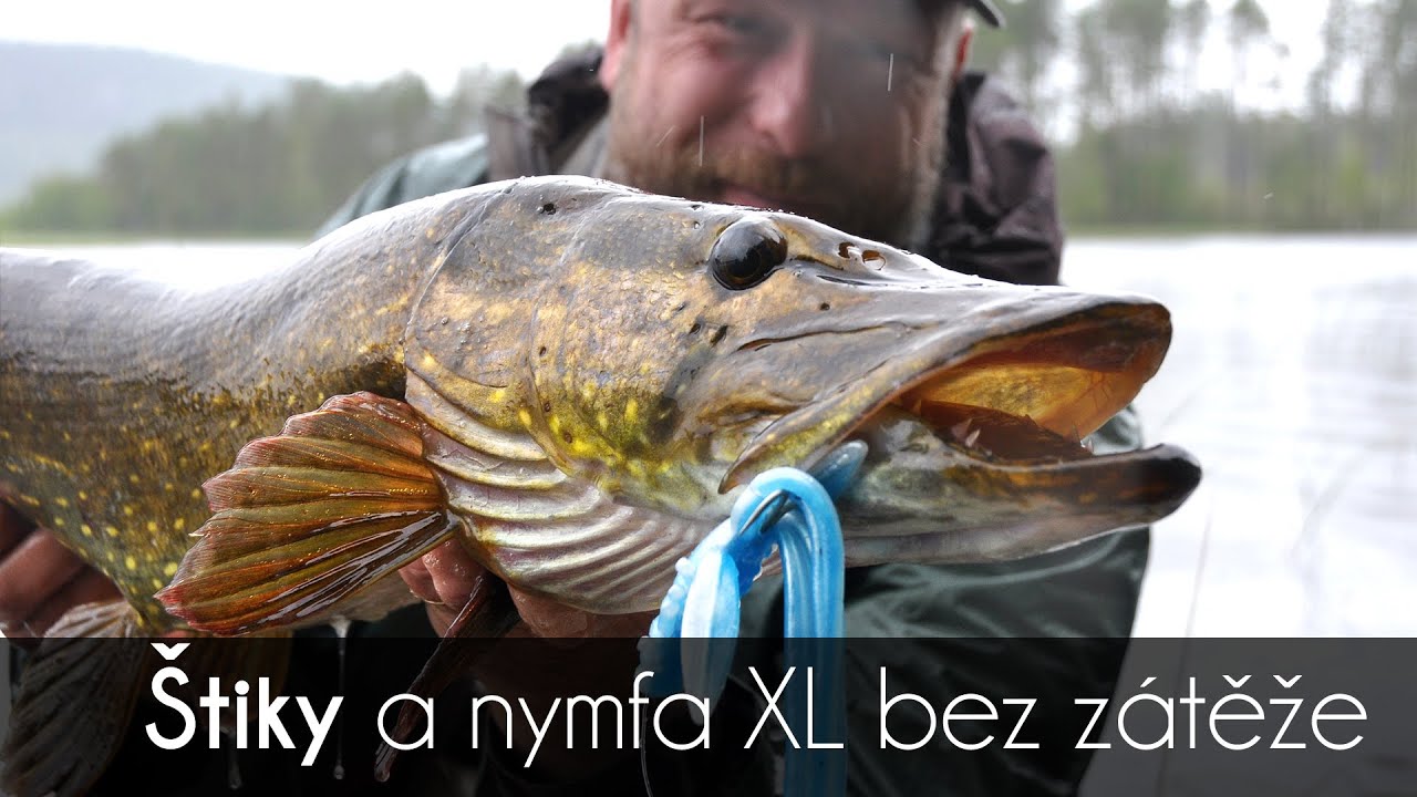 Štiky a nymfa REDBASS XXL bez zátěže