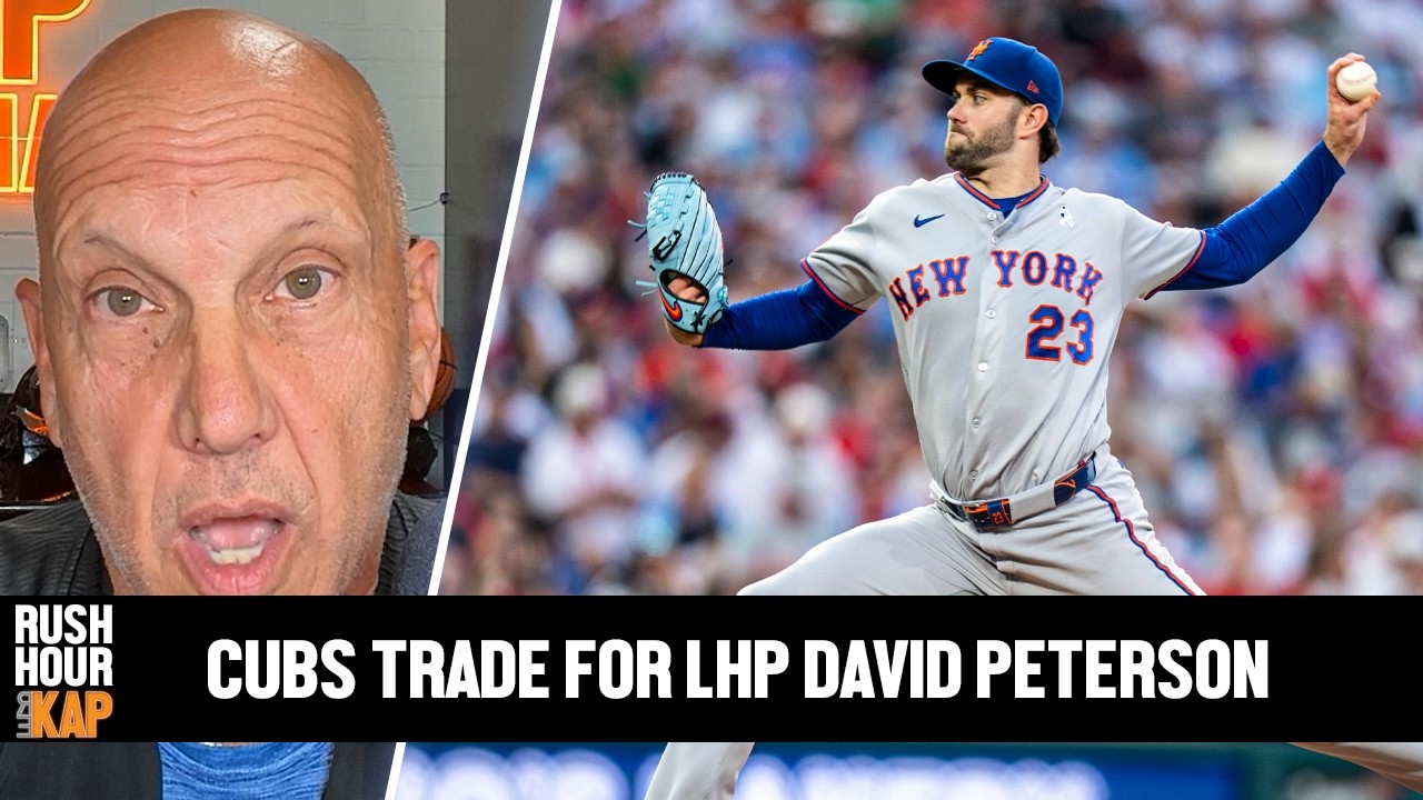 REKAP &reg; Rush Hour 🚗: Chicago Cubs trade for LHP David Peterson, Lions' Terrion Arnold arrested