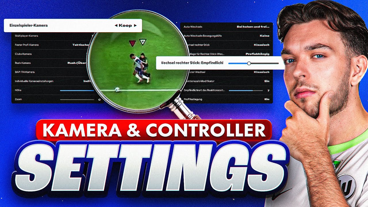 Die BESTEN CONTROLLER & KAMERA-Einstellungen in FC 25 🚨