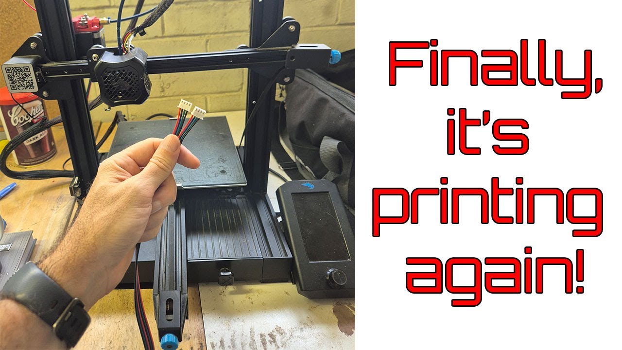 The cheap cable that got my Ender 3 V2 printing again