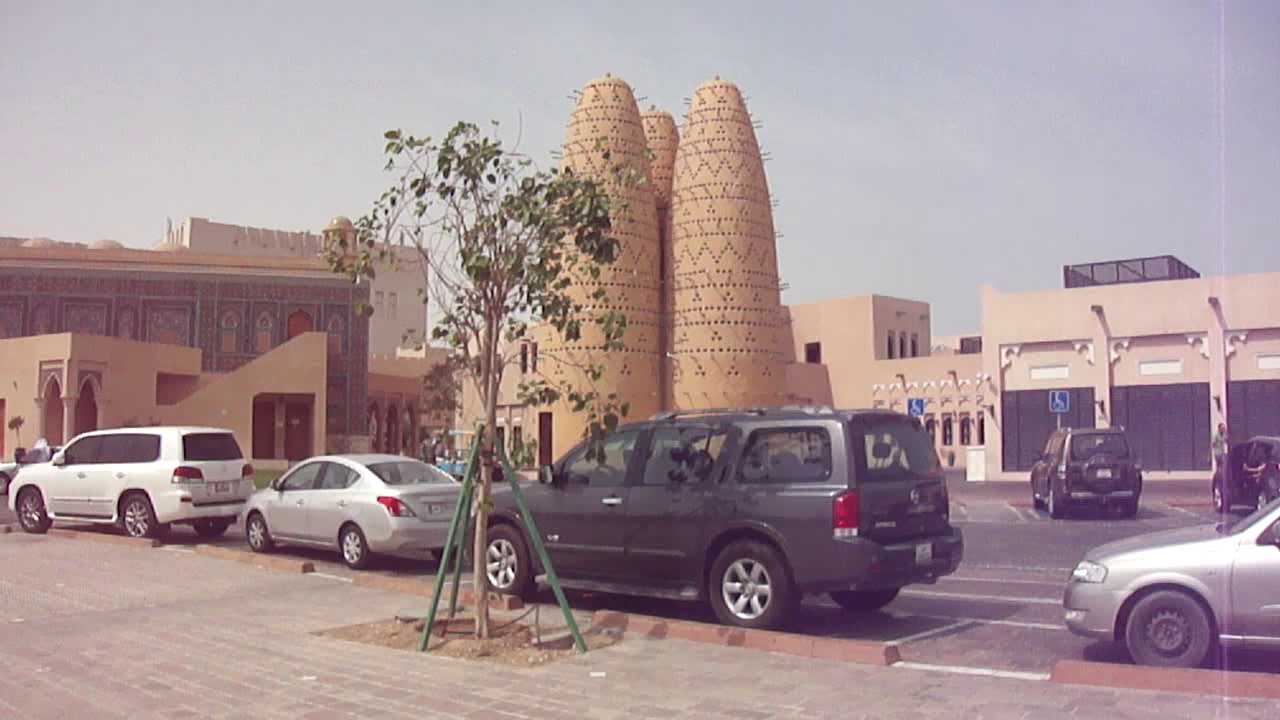 Katara Mosque and Pigeon Towers at Katara Cultural Village, Doha, Qatar (2014)