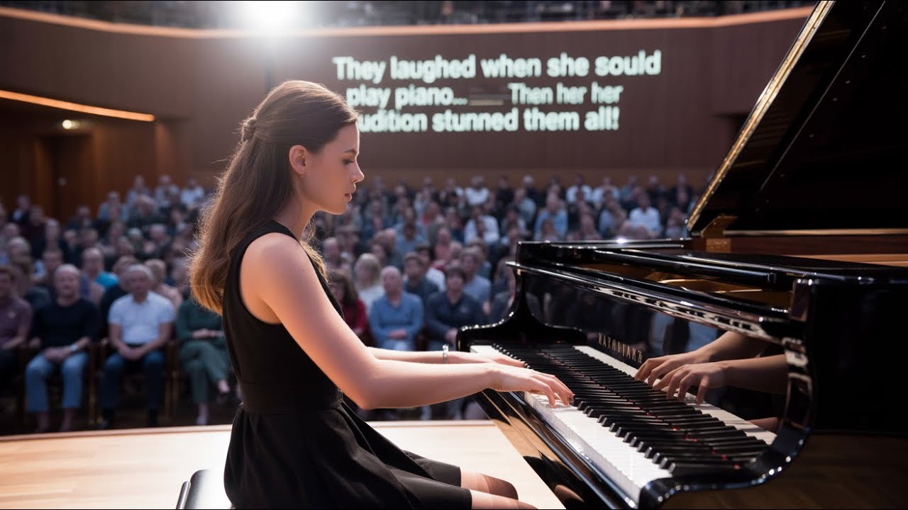 They Mocked Her for Claiming She Could Play — Then Her Piano Audition Left Everyone Speechless...
