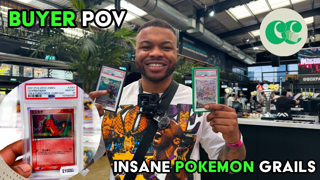 INSANE Pokémon Cards at London’s COOLEST Card Show! BUYER POV Cards & Collectables Convention 2025!