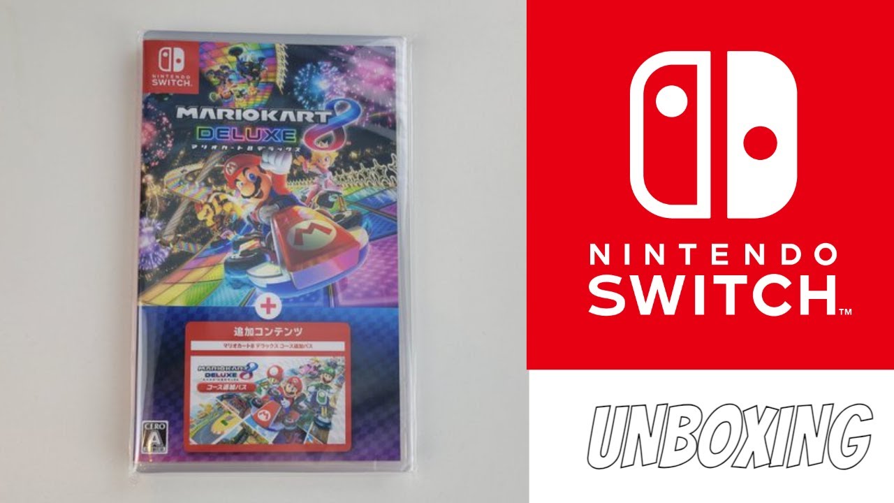 Mario Kart 8 Deluxe's DLC Physical JAPAN VERSION UNBOXING