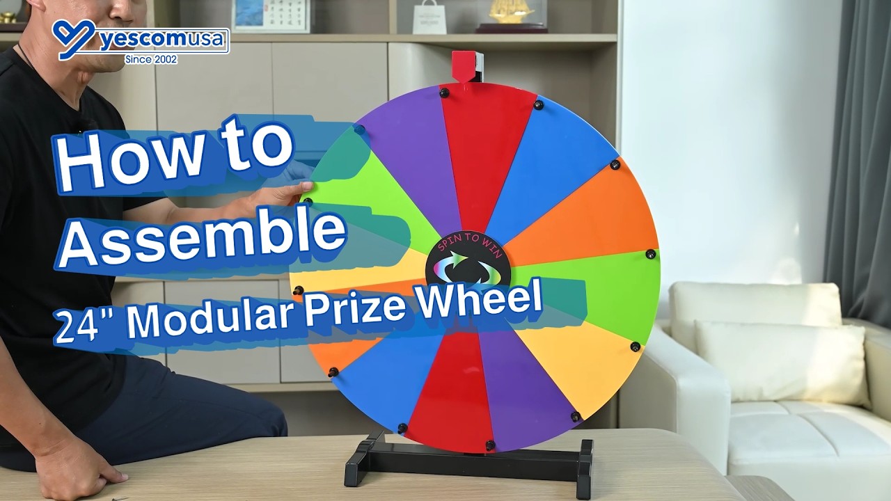 How to Assemble WinSpin Modular Prize Wheel？ #howto #unboxing
