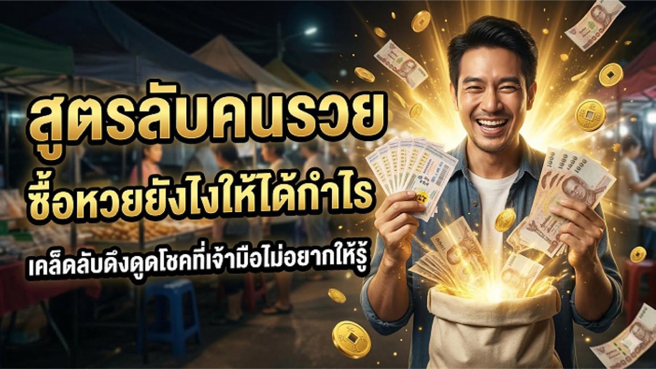 เผยความลับเศรษฐี! สูตรซื้อหวยให้มีกำไรทุกเดือน แค่รู้เคล็ดลับบริหารเงินนี้ โชคใหญ่ก็วิ่งหา | มะหาโชค