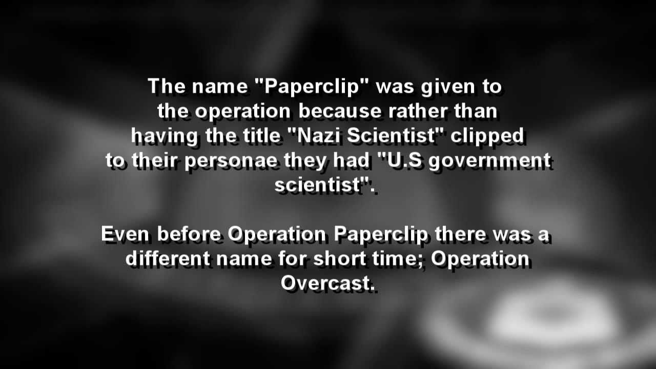 MKULTRA's Origins
