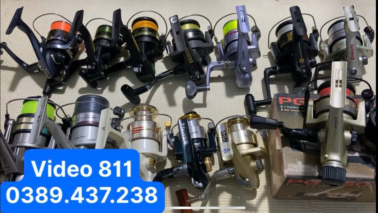 Máy câu Nhật bãi :máy câu các loại ( Video 811 ) ngày 3/1 zalo.0389.437.238