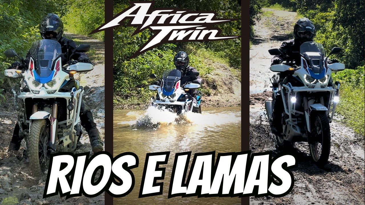 Africa Twin no Offroad - Perdido na trilha de lama