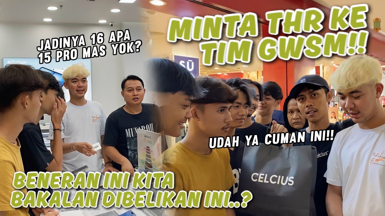 HAMPIR DAPAT THR  IPHONE 16 DARI TIM GWSM !!