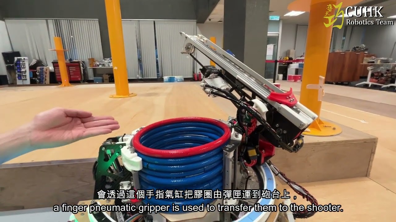 亞太廣播聯盟機械人大賽ABU Robocon 2023 - CUHK Rabbit Robot (RR) sharing