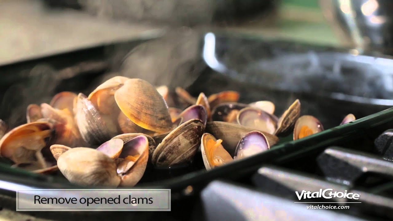 Fettuccine with Manila Clams & Marjoram