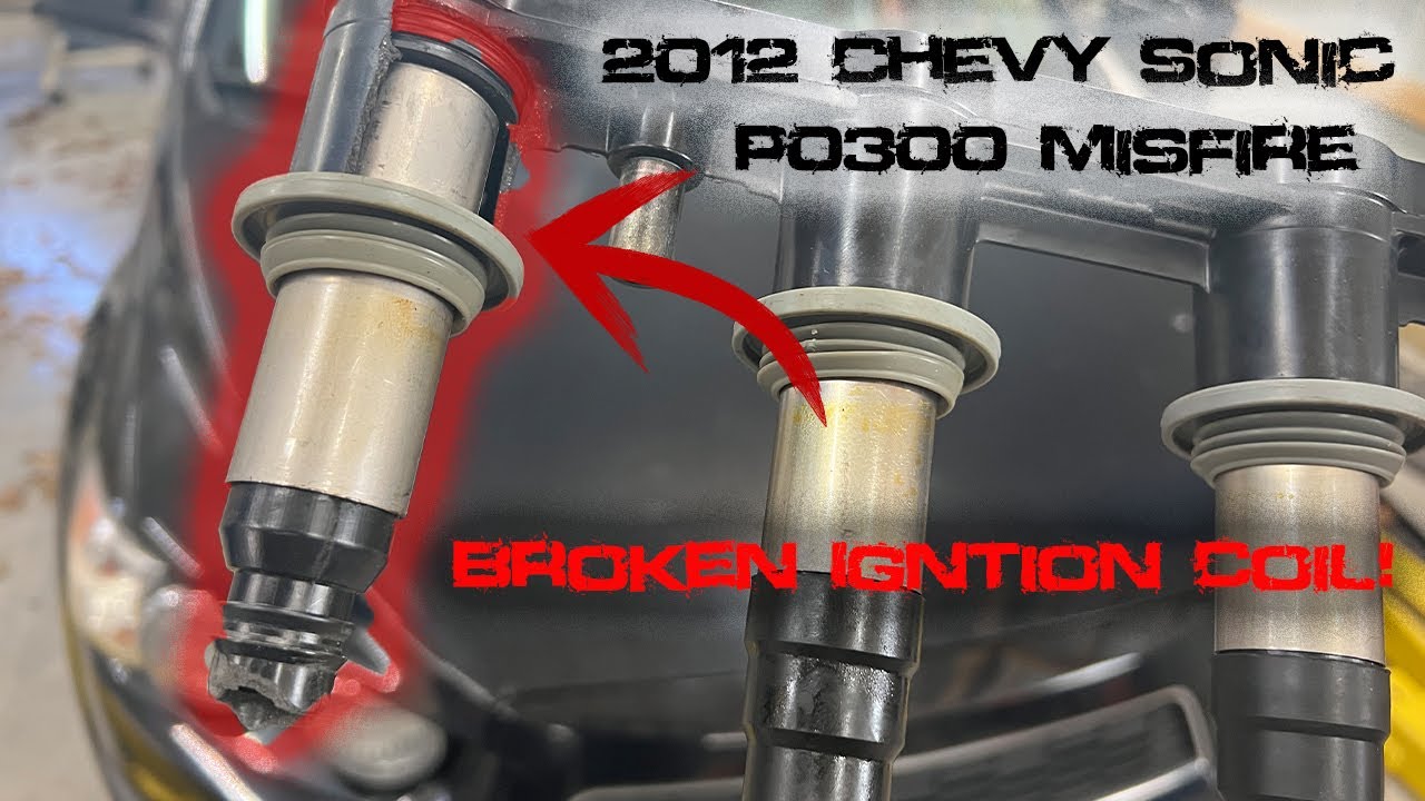2012 Chevy Sonic P0300 Random Misfire - Ignition Coil and Spark Plug Replacement - EASY DIY 30 MIN!