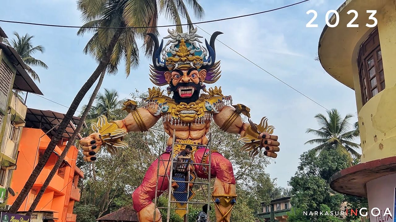 Narkasur in goa 2023 | Panjim Mala, verem etc | Narkasur 2023