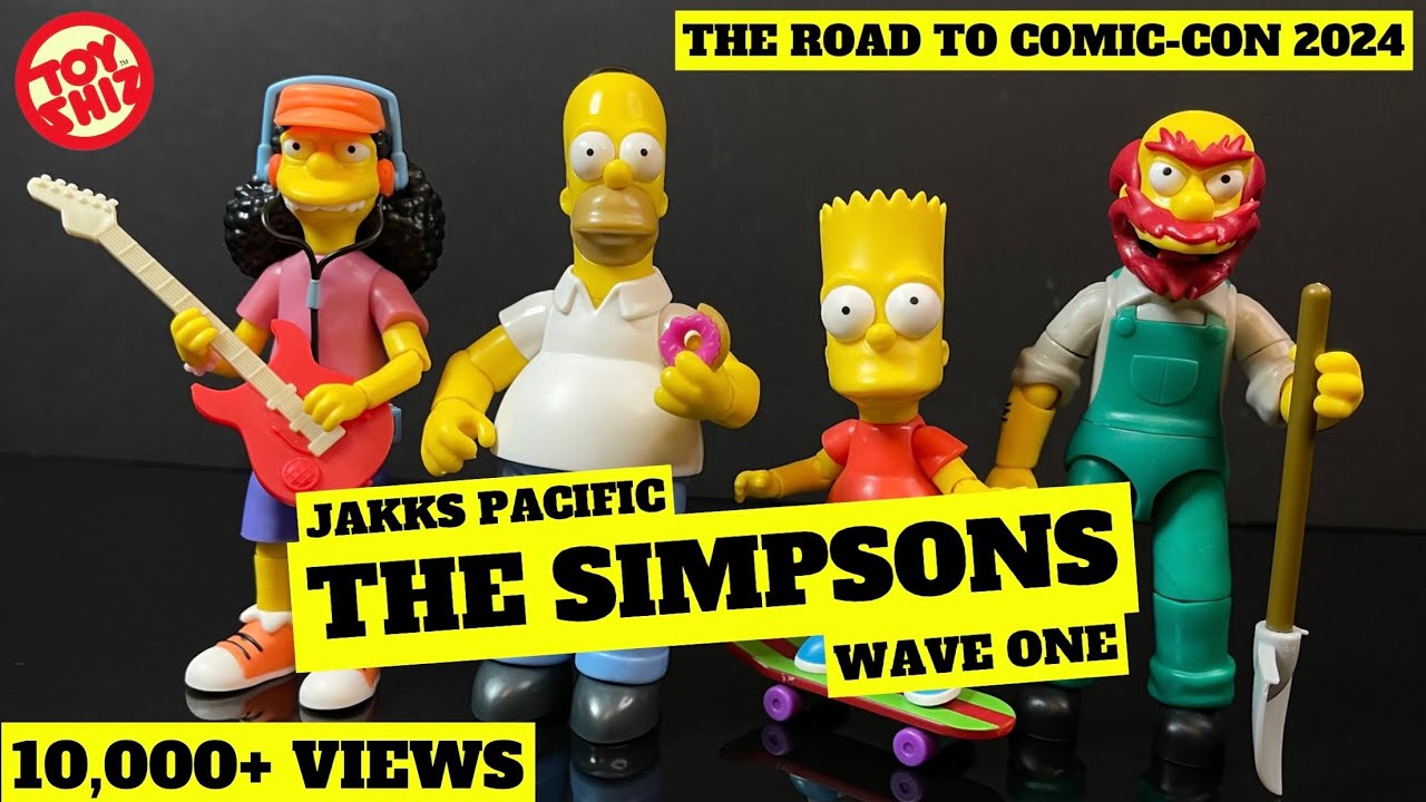 2024 THE SIMPSONS (5in) WAVE ONE | Jakks Pacific