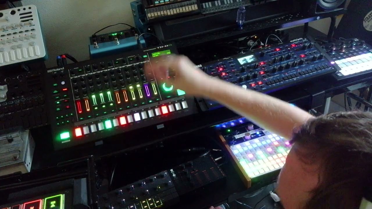 Digital Childhood - (Yamaha Seqtrack, Roland TR-8s, Novation Circuit, Synthstrom Deluge)