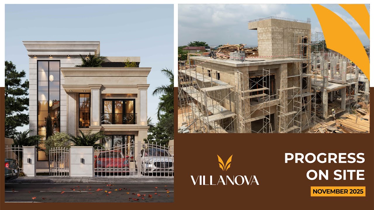 Villanova Construction Progress Report - November, 2025