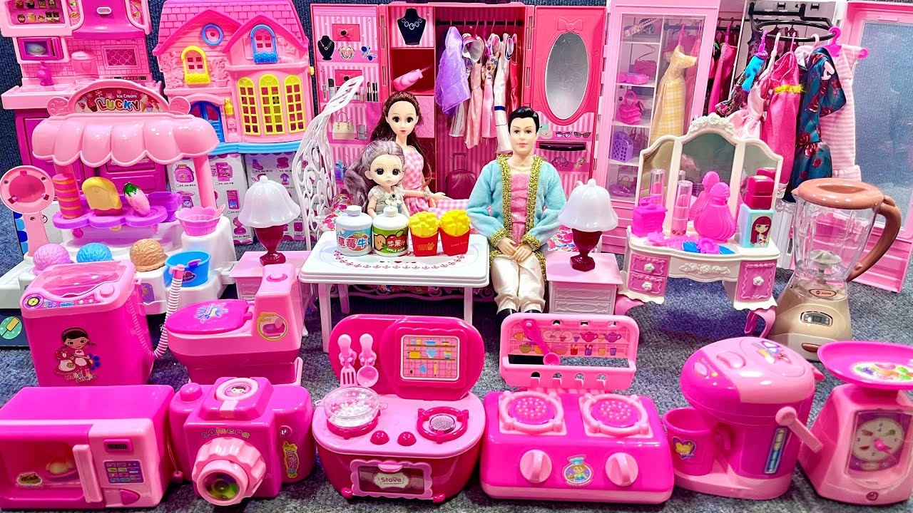 14 Minutes Satisfying with Unboxing Ice Cream Toys＆Princess House Dress Up Playset ASMR｜Review Toys